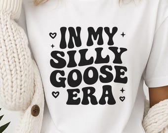 Funny Goose T-Shirt: Silly Goose Era Softstyle Tee
