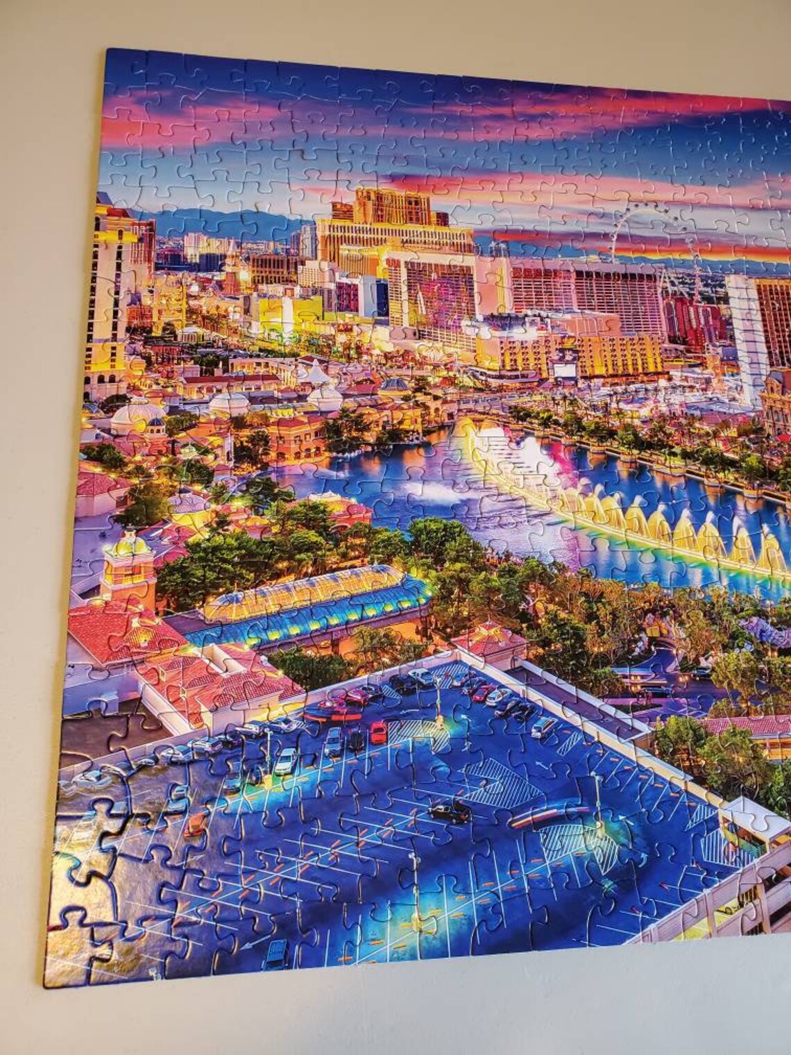 Las Vegas Strip Puzzle 550 Piezas de rompecabezas Kodak Oak Etsy