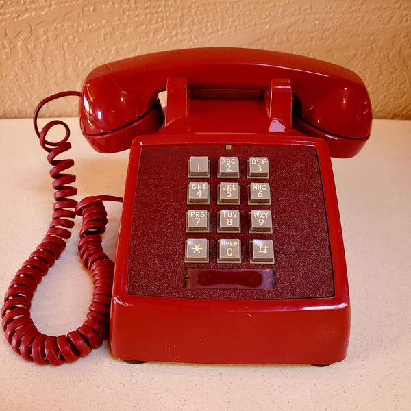 Touch Tone Phone Etsy