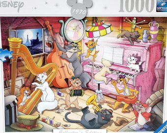 Ravensburger Disney Aristocats Puzzle, 1000 Piece Jigsaw, Marie, Collector's Edition, PRE-OWNED - Oak Hill Vintage