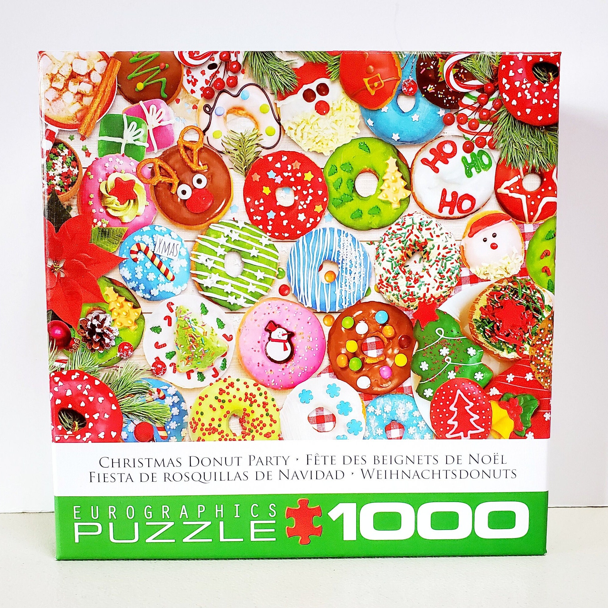 Puzzle 1000 pièces - Ski de noël