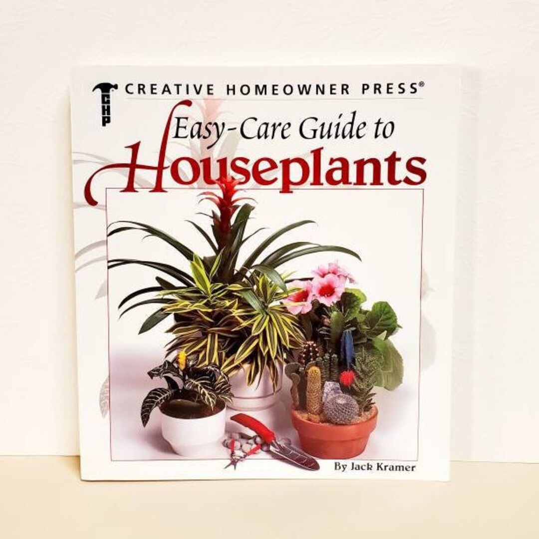 HOUSE PLANTS Book 1999 Easy Care Guide for Houseplants Oak Etsy