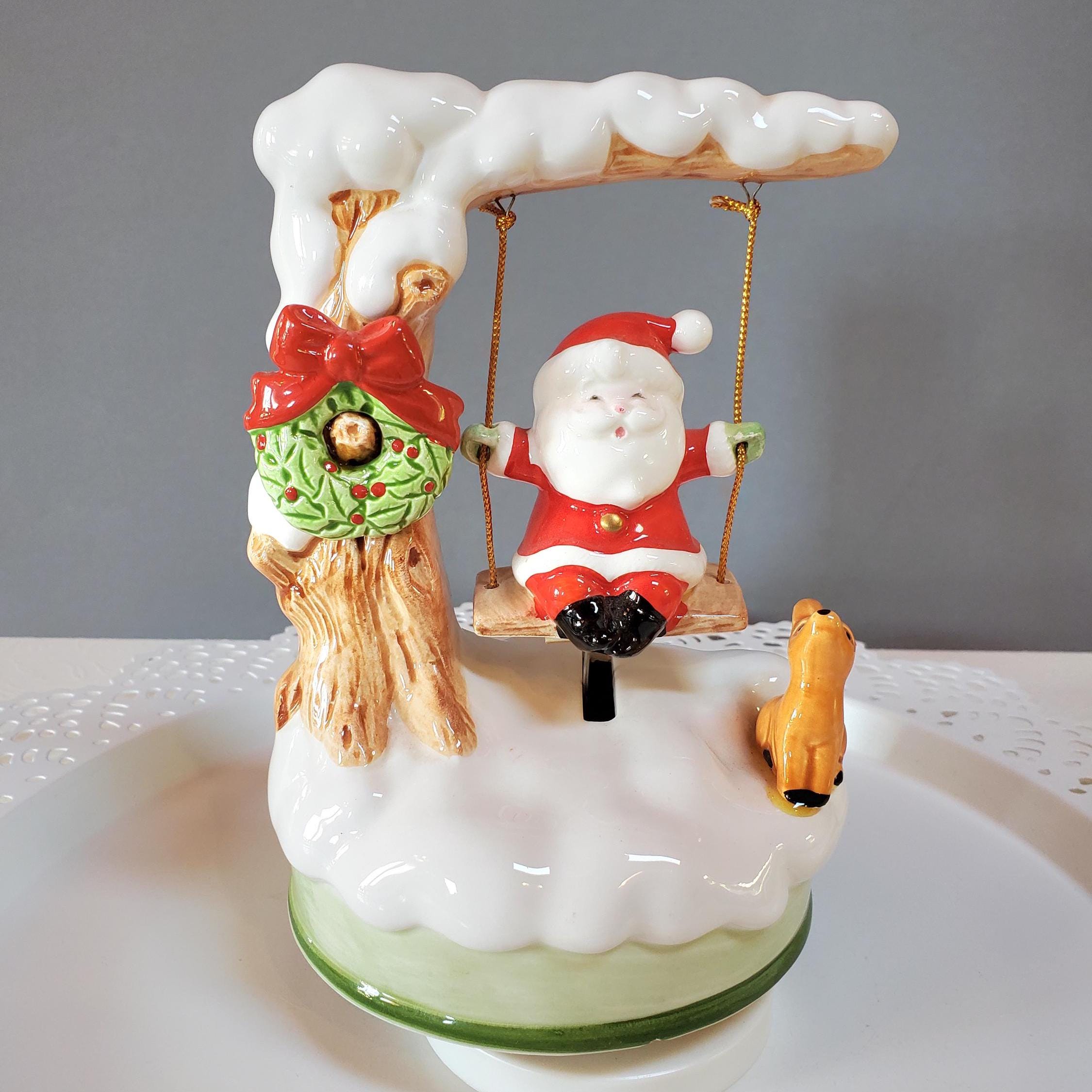 新品 Vintage Santa Music Box Japan - Etsy 人間