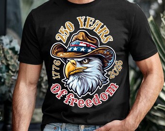 アメリカンイーグルPNG | 自由250周年記念シャツ | USAイーグルPNG | アメリカ250周年デザイン | 愛国的なイーグルシャツ