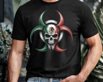 メキシコの頭蓋骨PNG | メキシコの頭蓋骨シャツデザイン | メキシコ国旗の頭蓋骨PNG | ビバ・メキシコPNG | シンコ・デ・マヨシャツ | メキシコ昇華プリント