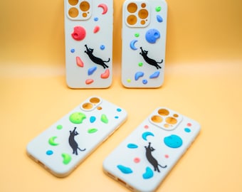 Dyno Cat Mini Climbing Wall iPhone Case