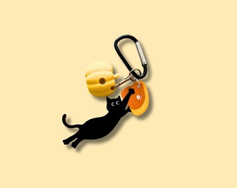 Dyno Cat-sleutelhanger herfsteditie | Niet-verticaal laboratorium