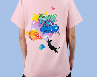 Born to Dyno-T-shirt 100% katoen, meerdere kleuren | Niet-verticaal lab
