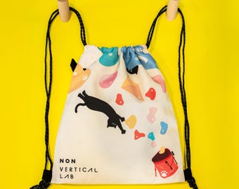 Dyno Cat-tas met trekkoord: klimsporttas