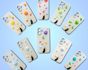 Moon Cat iPhone-hoesje mini klimmuur