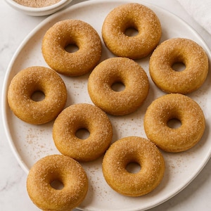 Mini Donuts Recipe | Easy Homemade Donut Recipe PDF | Fun Baking Gift | Donut Maker, Fry or Bake | Instant Download Kitchen Printable