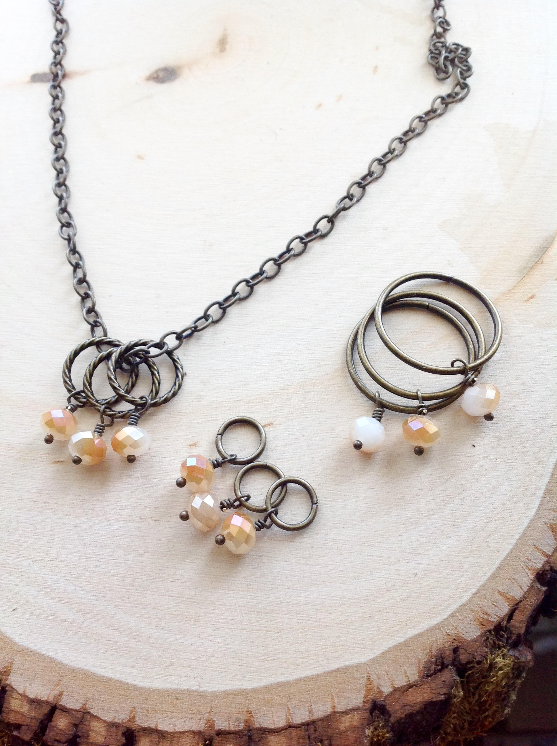 Stitch Marker Necklace Stitch Marker Set Knitting Stitch Etsy