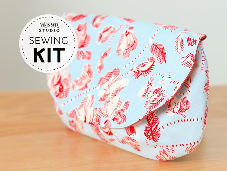 LEARN TO SEW Project Kit, Beginner Sewing Kit With Fabric, Simple ...