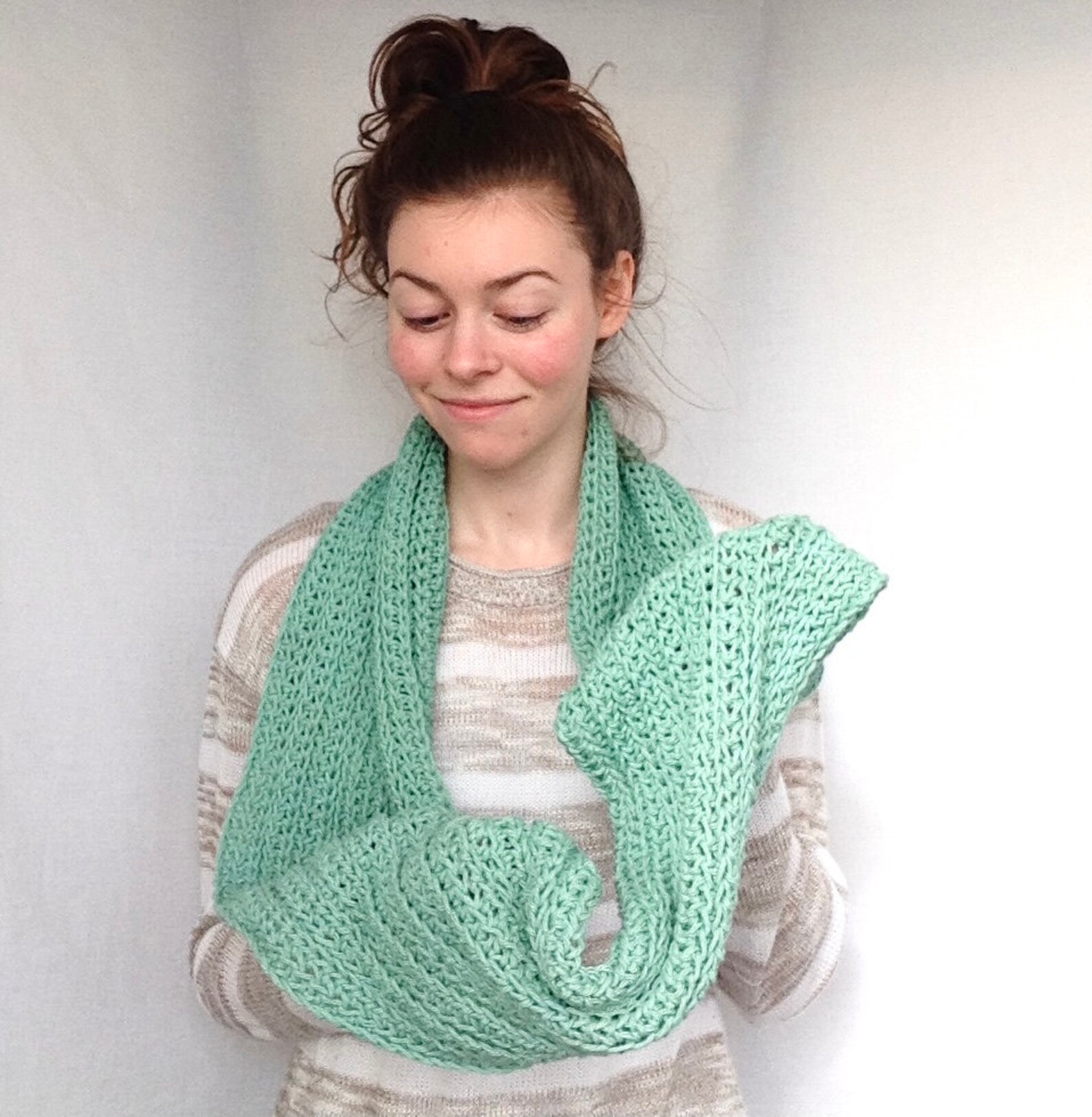 Infinity Scarf Crochet PATTERN Crochet Scarf Pattern Etsy