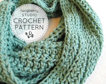 Infinity Scarf Crochet PATTERN, Crochet Scarf Pattern, Infinity Scarf Pattern, Fall Scarf Pattern, Crochet Cowl Pattern, Infinity Pattern