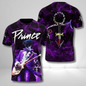 3D Music Legend T-Shirt: Retro Rock Guitar Graphic Tee