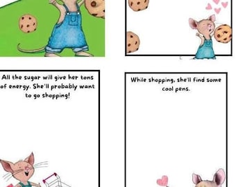 If You Give a Teacher a Cookie Personalized Book, Teacher Appreciation Gift (Digital Download)