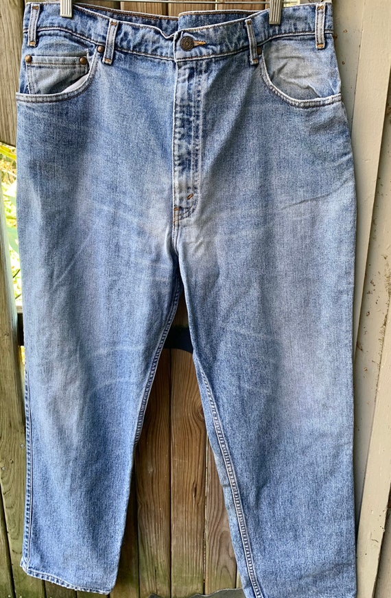 Vintage Levi Jeans, Size XL, Cotton Denim, Pre-own