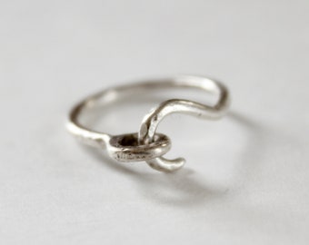 Silver Hook Ring