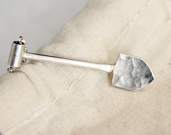 Silver Shovel Necklace