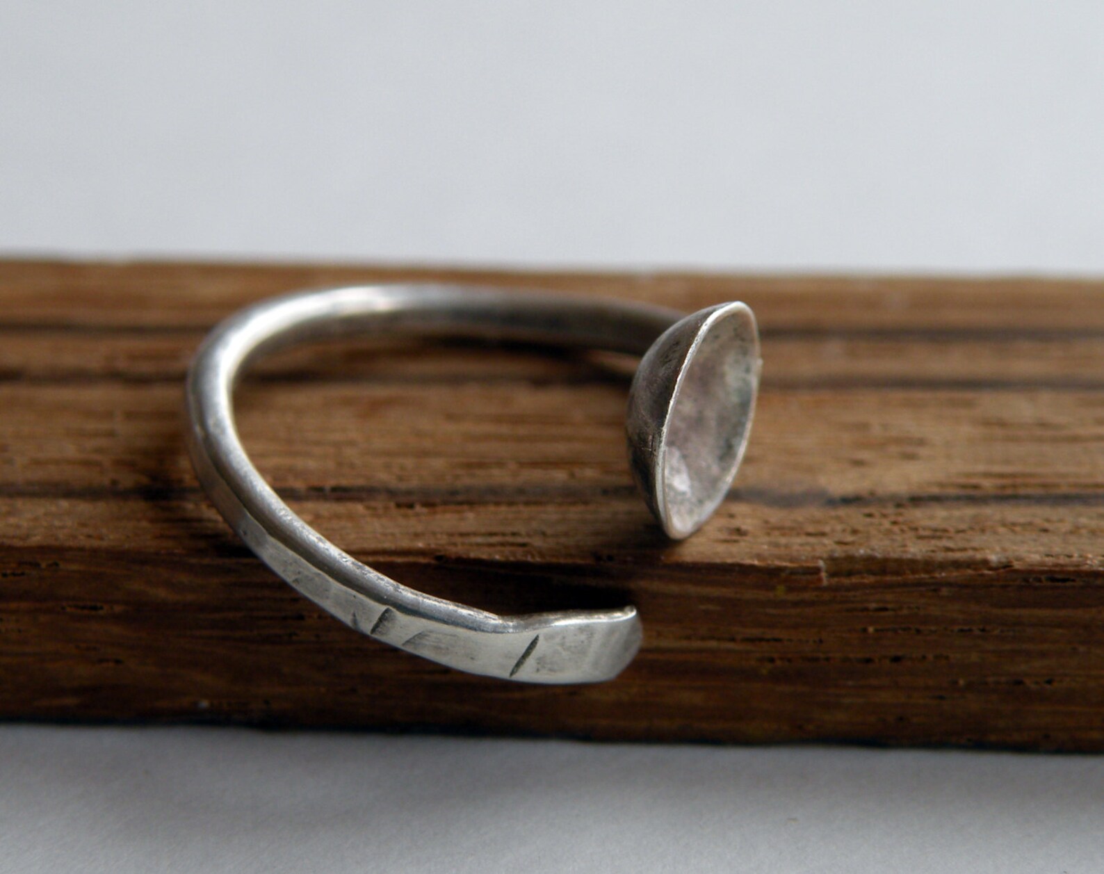Silver Spoon Ring, Handmade in Sterling - Etsy