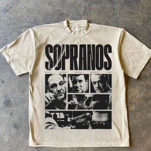 The Sopranos Classic Tee - Mob TV Show Lover Gift, 2000s Show Tee, Unisex Graphic T-Shirt, Mafia Crime Series Shirt, Retro Television Merch