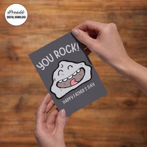 Funny Dad Joke Father&#39;s Day Card: Printable Greeting Card (Digital Download)