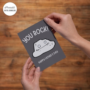 Funny Dad Joke Father&#39;s Day Card: Printable Greeting Card (Digital Download)