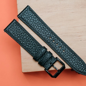 Mill Leather Watch Strap, Handmade Watch Band, Customizable Strap Sizes 24mm, 23mm, 22mm, 21mm, 20mm, 19mm, 18mm, Best Gift for Him, Friend