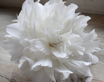 Items Similar To How To Make Feather Flowers 3featherflowers