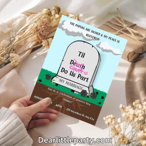 Hochzeit Einladungskarte bearbeitbare Canva Vorlage, digitaler Download