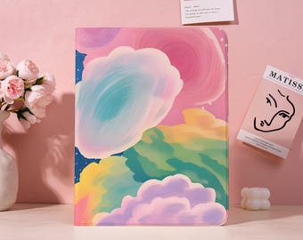 Colorful Clouds iPad Case,Case for iPad Air 2026,Pro 2025-13''/11'' iPad Pro 2024 Cover iPad Air 6/7 iPad 10th/11th Pro 11" 2022,Gift