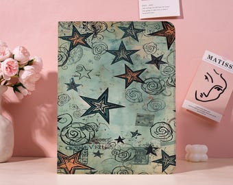 Vintage Green Stars iPad Case,Case for iPad Air 2026,Pro 2025-13''/11'' iPad Pro 2024 Cover iPad Air 6/7 iPad 10th/11th Pro 11" 2022,Gift