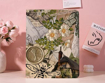 Vintage Collage iPad Case,Case for iPad Air 2026,Pro 2025-13''/11'' iPad Pro 2024 Cover iPad Air 6/7 iPad 10th/11th Pro 11" 2022,Gift