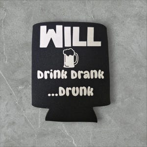 Custom stubby cooler (cozie/koozie)