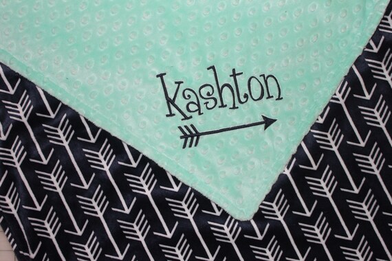 personalized baby boy blankets etsy