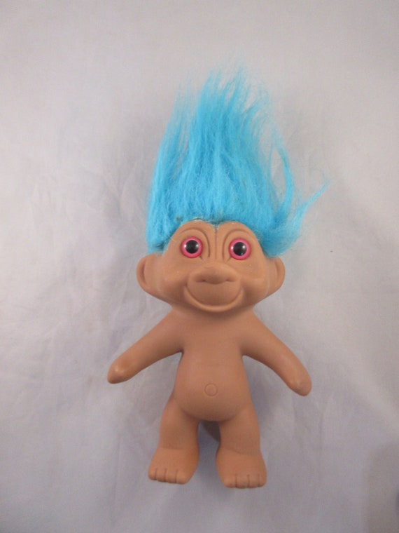 troll doll blue hair
