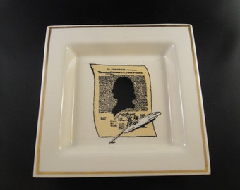 Declaration of Independence Shallow Dish or Tray Balfour Ceramic