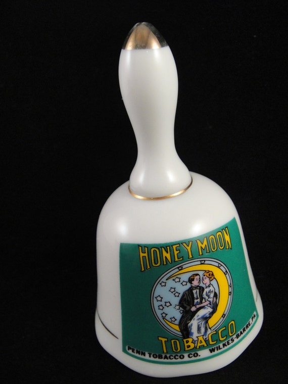tobacco bell Honeymoon Tobacco Ceramic Bell