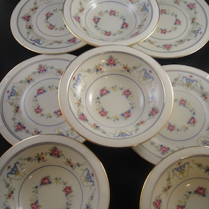 Haas and Czjzek H&C Coronado Line Patricia Pattern Bowls and Plates