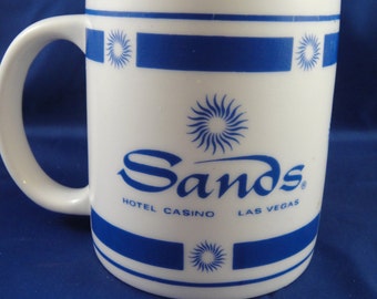 Sands Hotel and Casino Las Vegas Souvenir Coffee Cup