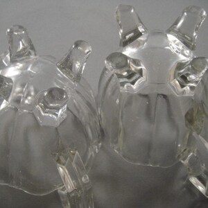 EAPG Jefferson Glass Quadruped or Chippendale Sugar and Creamer image 4