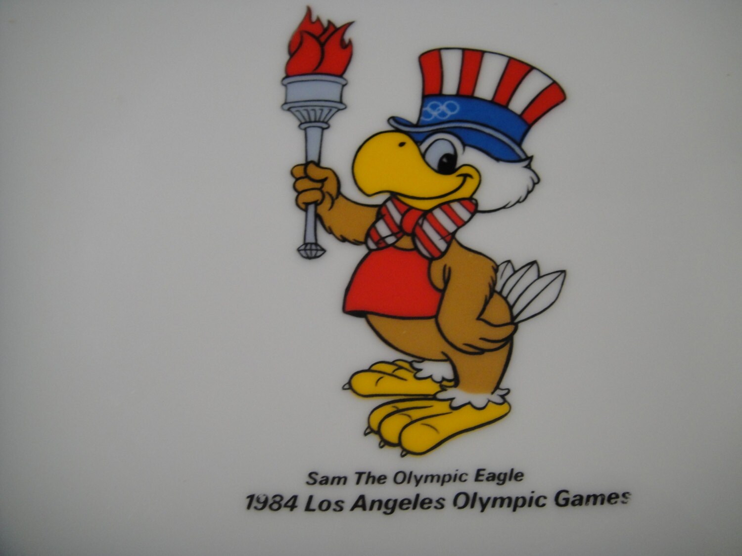 ◇レア Sam the Olympic Eagle 1984年 イーグル サム ぬいぐるみ USA 