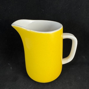 Mikasa Pastalle Yellow and White Colored Creamer