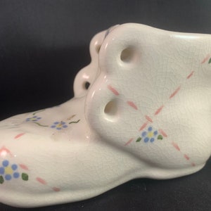 Baby Bootie Planter Ceramic Small Vase