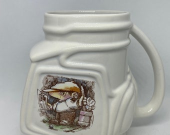 Pencil Caddy Golf Mug Golf Humor Ceramic Mug