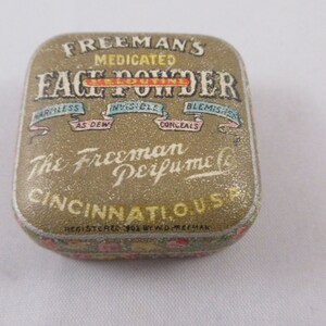 Freeman&#39;s Medicated Face Powder Sample Tin