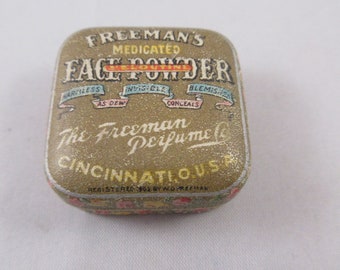 Freeman's Medicated Face Powder Sample Tin