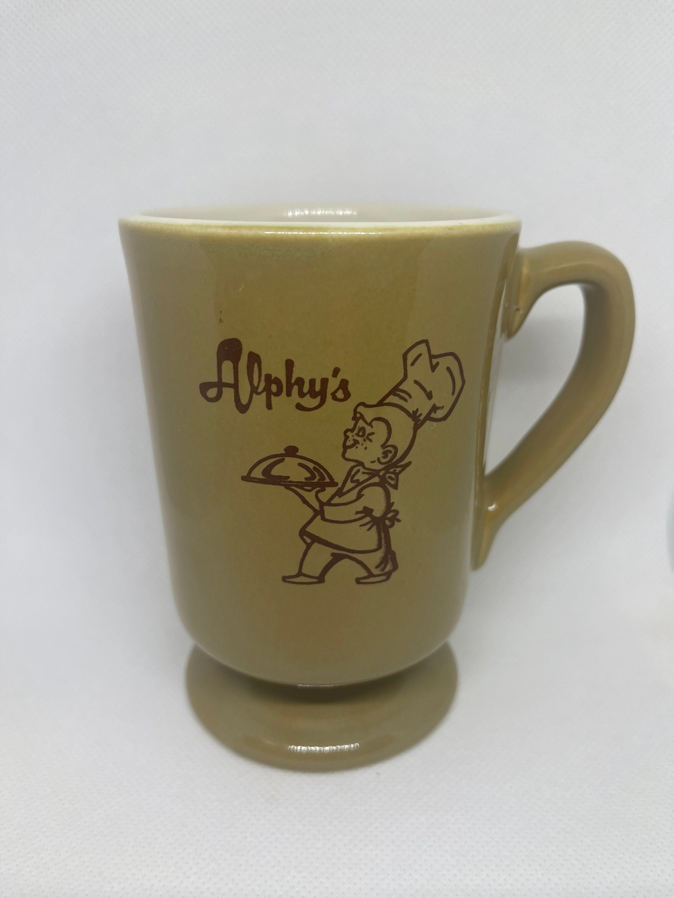 Alphy's Footed Restaurant Ware Ceramic Cup - Etsy