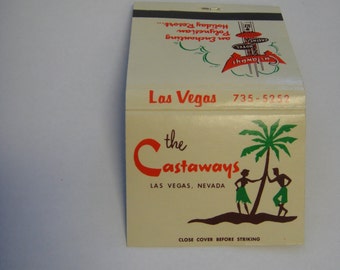 The Castaways Hotel and Casino Las Vegas Matchbook